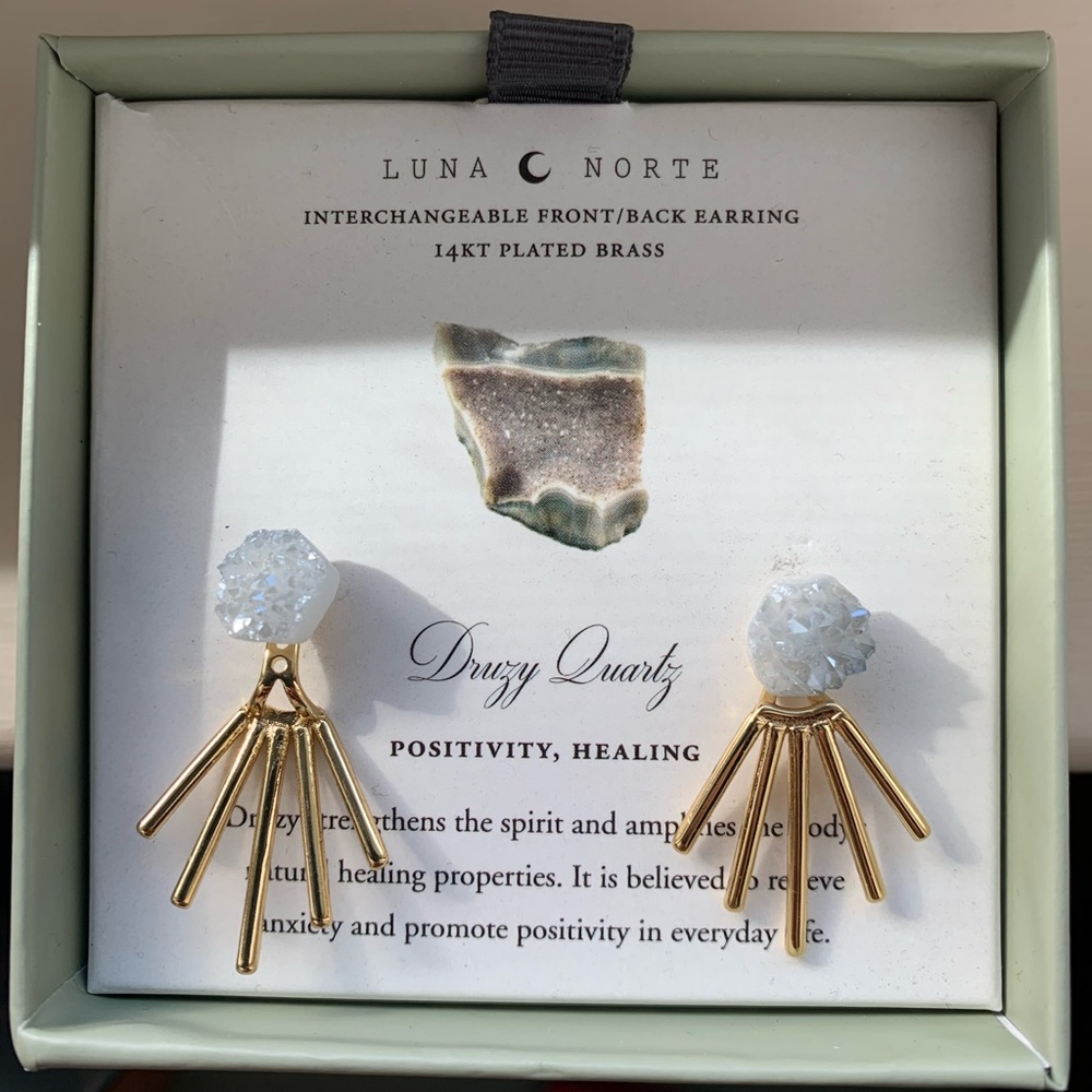 Luna Norte Crystal Earrings